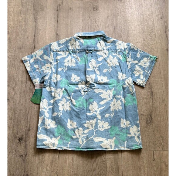 Disney Princess Tiana Prince Naveen denim button down shirt Size Medium - Picture 6 of 6